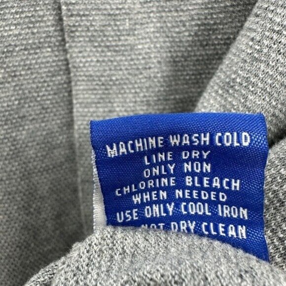 Vintage Chicago Bulls Starter Warm Up Snap Button Shooting Shirt Mens L Gray NBA - Picture 8 of 11